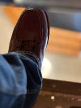 Red Wing Cooper Moc in S.B. Foot Amber Portage