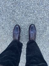 Alden Medallion Cap Toe Boot in Horween Color 8 Shell Cordovan