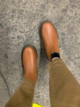 Dr. Martens 2976 DM's Wintergrip Chelsea Boots in Tan Blizzard WP