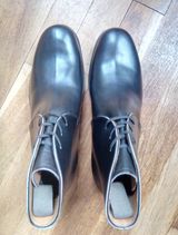 Clinch George Boots in Black French Kip Emboss