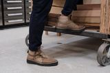 Paris Sun Unlisted Model in C.F. Stead Autumn Spice Waxed Kudu