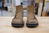 Paris Sun Unlisted Model in C.F. Stead Autumn Spice Waxed Kudu