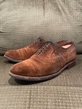 Allen Edmonds Strand in Snuff Brown Suede