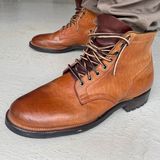 Viberg Service Boot in Shinki Cognac Shrunken Horsebutt