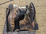 Tread Heavily Shoes Acclamator Austerity Brogue Boot in Horween Dark Cognac Shell Cordovan