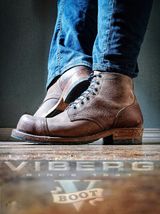 Viberg 310 in Horween Natural Olive Tan