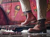Prof Barnets Bulky Cap Toe Boots in Seidel Peanut Shrunken Bison