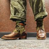 Prof Barnets Unknown Model in Shinki Cognac Shrunken Horsebutt