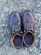 Viberg Service Boot in Shinki Dark Brown Oiled Horsebutt