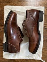 Viberg 145 Oxford in Horween Dark Rubber Dublin