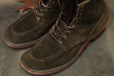 Nicks MTO in Law Tanning Olive Roughout Shruken Bison