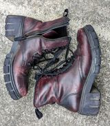 Thursday Coda in Black Cherry Hand-Finished Full Grain