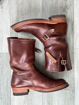John Lofgren Wabash Engineer Boots in Horween Chocolate Chromexcel
