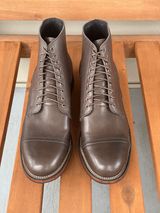 Viberg Service Boot BCT in C.F. Stead Winter Smoke Classic Calf