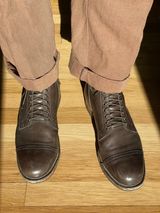 Viberg Service Boot BCT in C.F. Stead Winter Smoke Classic Calf