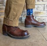 Viberg Service Boot in Horween Dark Rubber Dublin