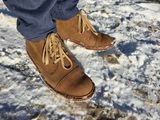 Allen Edmonds Patton Cap-Toe Boot in Tan Suede