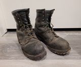 Trav's Outfitter Cove 709K Kevlar Logger in Black Heavy Oil Leather