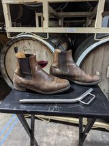 Mark Albert Chelsea Boot in Unlisted Leather