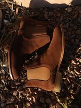 Bomberos Unlisted Model in Snuff Waterproof German Suede
