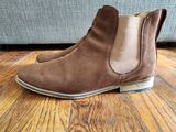 Bomberos Unlisted Model in Snuff Waterproof German Suede
