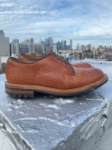 Tricker's Robert Plain Derby Shoe in Horween Natural Dublin