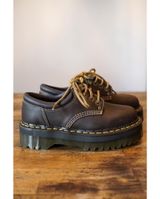 Dr. Martens 8053 Shoes in Dark Brown Crazy Horse