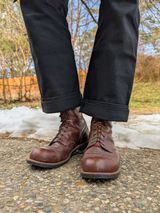 Red Wing x Indian Motorcycle Spirit Lake in S.B. Foot Amber Portage