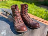 Red Wing x Indian Motorcycle Spirit Lake in S.B. Foot Amber Portage