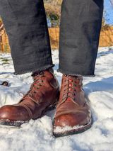 Red Wing x Indian Motorcycle Spirit Lake in S.B. Foot Amber Portage