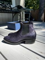 Benzein The Seventh Chelsea Boot in Shinki Purple Latigo Horsehide
