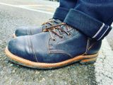 Truman Service Boot in Badalassi Carlo Navy Blue Minerva