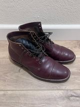 NF Bootmaker Type I in Horween Bordeaux Workshoe Butt