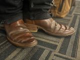 J.B. Custom Leather J Toe in Horween Natural Shell Cordovan