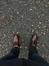 Alden Straight Tip Boot in Horween Color 8 Shell Cordovan