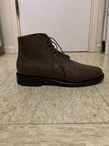 Viberg Service Boot in Maryam Brown Washed Camel