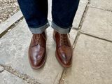 Crockett & Jones Galway 2 in Dark Brown Scotch Grain
