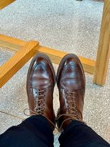 Crockett & Jones Galway 2 in Dark Brown Scotch Grain