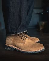 Oak Street Bootmakers Field Boot in Horween Natural Chromexcel Roughout