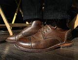 Oak Street Bootmakers Trench Boot in Horween Natural Chromexcel