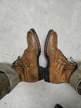 Viberg Service Boot in Shinki Cognac Shrunken Horsebutt