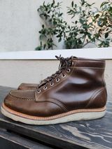 John Lofgren Moc Toe Boots in Horween Olive Chromexcel