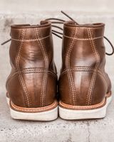 John Lofgren Moc Toe Boots in Horween Olive Chromexcel