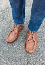 Russell Moccasin Sporting Clays Chukka in S.B. Foot Brown Weather Tuff