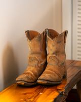 Unsung Jim Casy in Wickett & Craig Natural Latigo Roughout