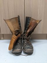 Clinch Hi-Liner in Wickett & Craig Black-Overdyed Latigo