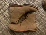 Oak Street Bootmakers Trench Boot in Horween Natural Chromexcel Roughout