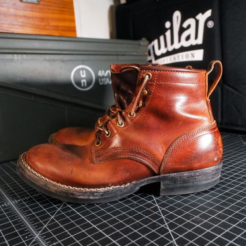 Photo by urban_spelunking on April 4, 2025 of the Nicks Custom Model in Italian Brown Cypress.