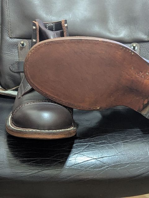 Photo by dwbrunton on March 1, 2026 of the White's Semi-Dress in Seidel Brown Dress.