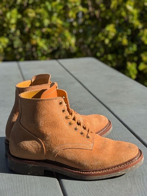 Photo by dwbrunton on April 12, 2025 of the Sagara Boondocker in Maryam Natural Horsebutt Roughout.
